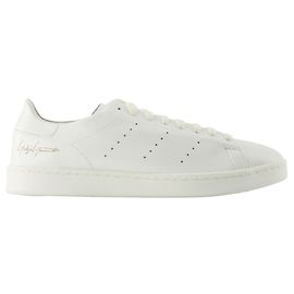 Y3 Tênis Stan Smith - Y-3 - Couro - Branco Branco
