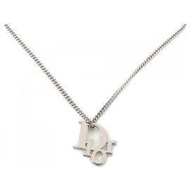 Christian Dior Collana Dior Argento Metallico