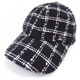 Chanel Cap Cotton Cap Black