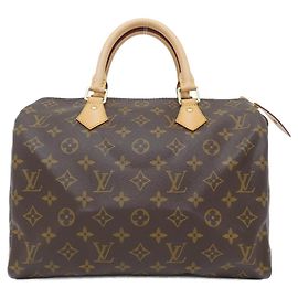 Louis Vuitton Speedy Monogram Boston Tasche Braun