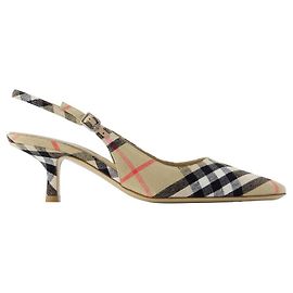 Lf Dame 55 Décolleté - Burberry - Lino - Multicolore Multicolore