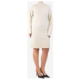 Theory Mini-Kleid aus Wolle und Kaschmir-Mischung in neutral - Größe M Andere