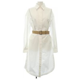 Kleid Brunello Cucinelli Weiß