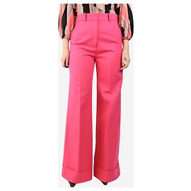 Khaite Pantalons larges rose vif - taille UK 12 Rose