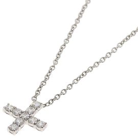 Harry Winston Mini Cross Diamant-Halskette Andere