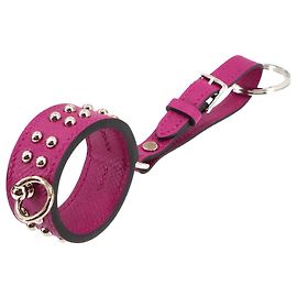 Charm de bolsa Collier de Chien Anneaux Hermès Prata Roxo