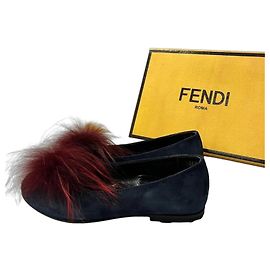 Fendi Oxfords Loafers Blue