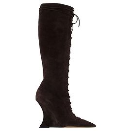 Nina Lace Up 105 Boots - Paris Texas - Leather - Brown Brown