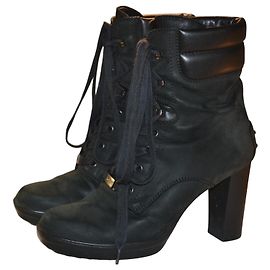 Tod's botines Negro