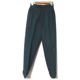 Pantalones de Lana Gucci 21SS Verde