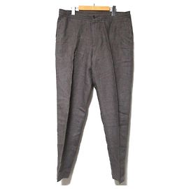 Ermenegildo Zegna Linen Slacks Brown