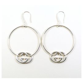 Gucci Sterling Silver 925 Drop Earrings Other