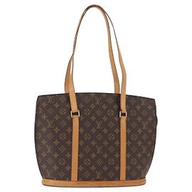 LOUIS VUITTON Borsa Tote Babylone Monogram M51102 LV Auth 153752 Monogramma