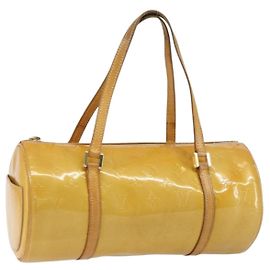 LOUIS VUITTON Sac à main Monogram Vernis Bedford Beige M91006 LV Auth ep12417 Beige
