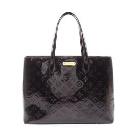 Bolso Tote Wilshire MM de Louis Vuitton Burdeos Púrpura
