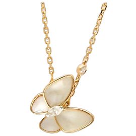 Collar Péndulo De Papillon Van Cleef & Arpels Dorado