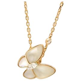 Van Cleef & Arpels De Papillon Pendant Necklace Golden