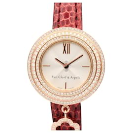 Van Cleef & Arpels Charm Mini Uhr Silber