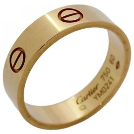 Anello Love Cartier in oro giallo 18K Altro