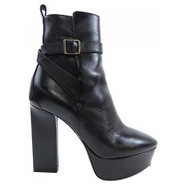 Yves Saint Laurent Bottes Saint Laurent Noir
