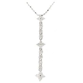 Autre Marque Collar de diamante Au750 Vendome Aoyama Dorado
