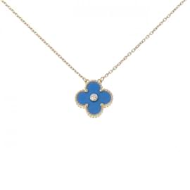 Van Cleef & Arpels Vintage Alhambra Necklace Golden