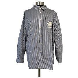 Gestreifte Givenchy-Hemd Weiß Blau