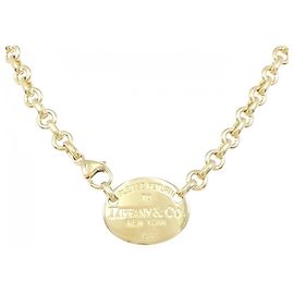 Tiffany & Co Collier Retour Tiffany Doré