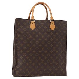 LOUIS VUITTON Borsa Sac Plat Monogram M51140 LV Auth 156565 Monogramma