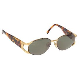 Gafas de sol FENDI de plástico marrón Auth BA9090 Castaño