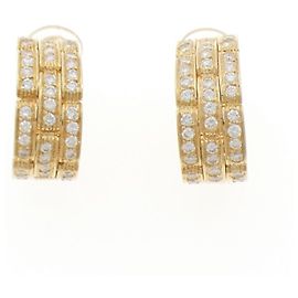 Orecchini Maillon Panthère di Cartier D'oro