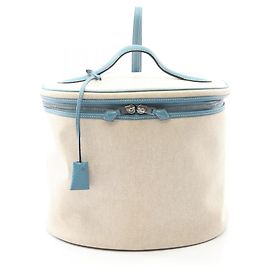 Sac à main Intercity Hermès Bleu Écru
