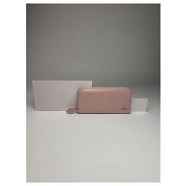 Vintage Vivienne Westwood Zippy Leather Wallet Pink Pink