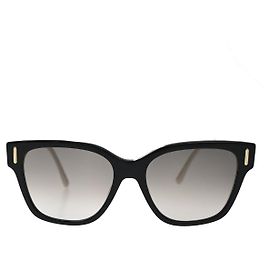 Óculos de sol Gucci com G entrelaçado Preto