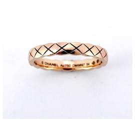 Chanel-Chanel Coco Crush Pink Gold Band Ring-Other