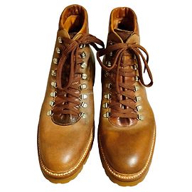 Silvano Lattanzi Varsavia Stiefeletten Hellbraun Kalbsleder Hellbraun
