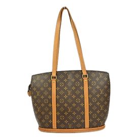 Bolsa Babylone em Canvas Monogram Louis Vuitton Marrom