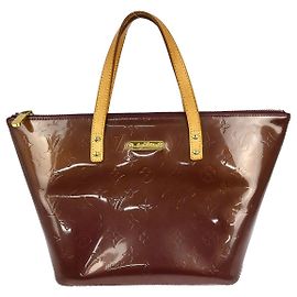 Louis Vuitton Bellevue Handtasche Monogram Vernis PM Lila