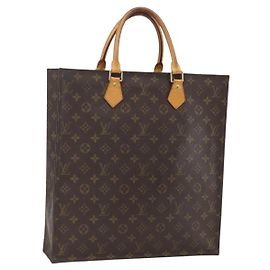 LOUIS VUITTON Bolsa Sac Plat Monogram M51140 LV Auth gh1375 Monograma
