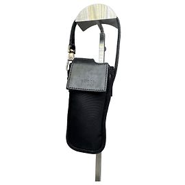 Mini sac à main en cuir Gucci vintage noir Noir