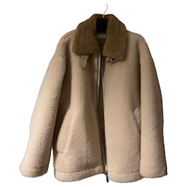Mango Manteaux Beige Camel