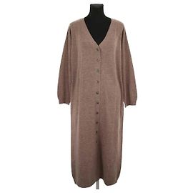 Des Petits Hauts Gray wool dress Grey