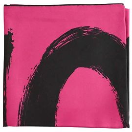 Dior Lenço de seda rosa Rosa