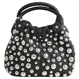 Jerome Dreyfuss Bolsa de couro preta Preto