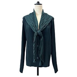Giacca Plissettata ISSEY MIYAKE IM81FD131 Verde