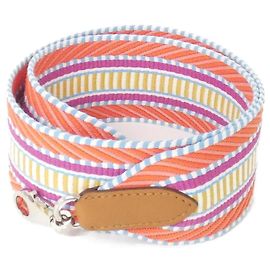 Hermès Hermes Sangle Caval 073651CK Phone Strap Pink White Blue Multiple colors