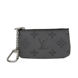 Llave de Louis Vuitton Monogram Eclipse Reverse M80905 Castaño Negro
