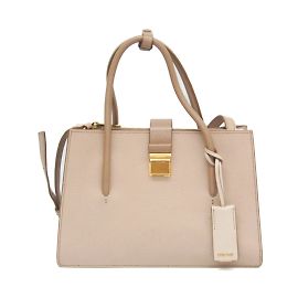 Bolsa de couro Miu Miu MADRAS 5BA104 em rosa bege Bege