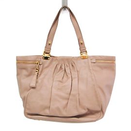 Borsa a Spalla in Pelle Donna Miu Miu Rosa