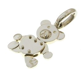 Collar Colgante Charm Orsette de Oro Blanco Pomellato Plata